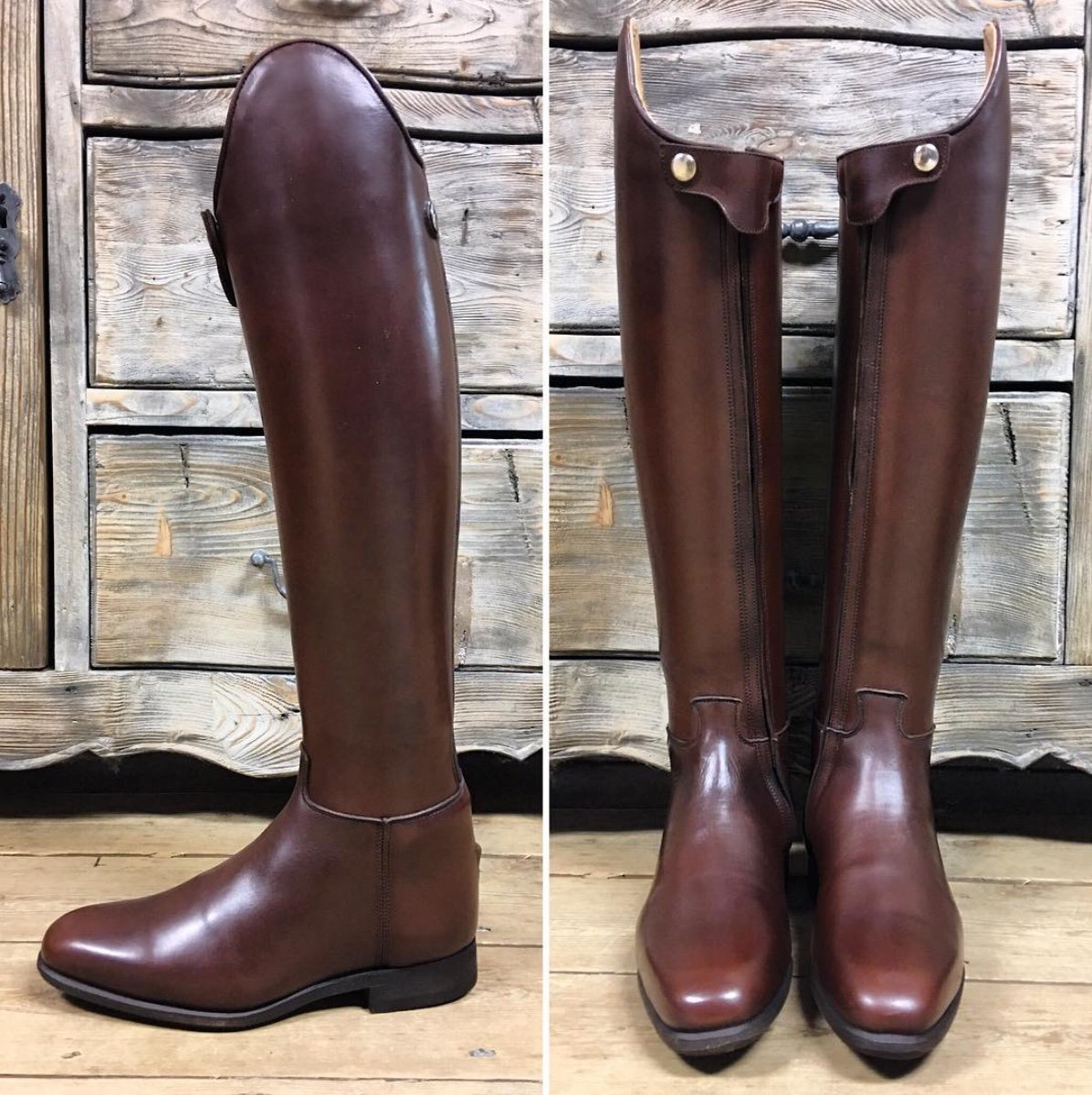 PASSAGE /
Chestnut brown / Plain foot