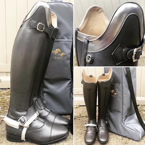 POLO / Violet grey with silver accents